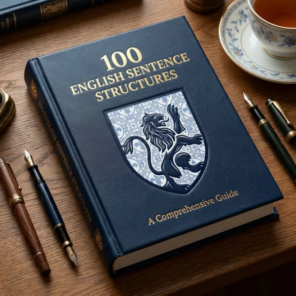 Cover of 100 Essential English Sentence Structures